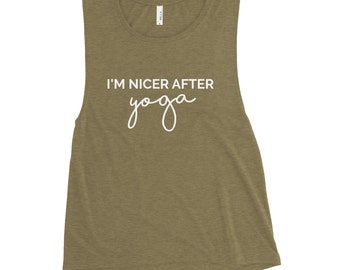 I'm Nicer After Yoga Tank