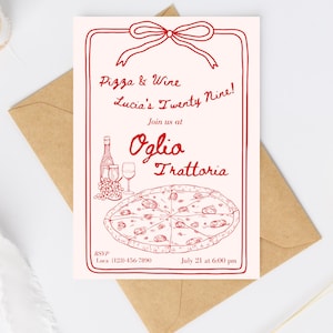 29th Birthday Invitation for her 29th Birthday Celebration Digital Invite Minimalist Birthday Invitation Instant Download Editable Invite