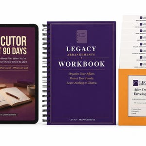 Complete Legacy Bundle — Estate Planning Workbook, Envelope Kit & Executor Guide