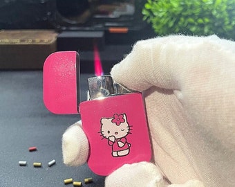 Hello Kitty Lighter, Bright Pink Flame, Kawaii, Cute Gift For Halloween, Christmas