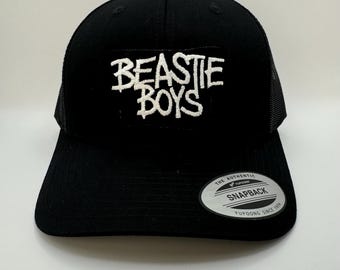 洋楽 beastie boys logo patch cap mesh 洋楽 beastie boys logo patch cap mesh BEASTIE BOYS キャップ