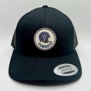 Dallas Retro Football Patch Hat (Black)