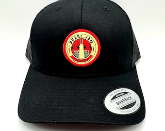 Pearl Jam 2018 Nordamerika Tour Trucker Cap - "Away Shows" Chicago Wrigley Field Aufnäher."