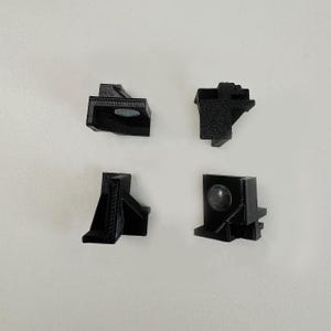 4 IKEA Rudsta brackets (custom height available!)