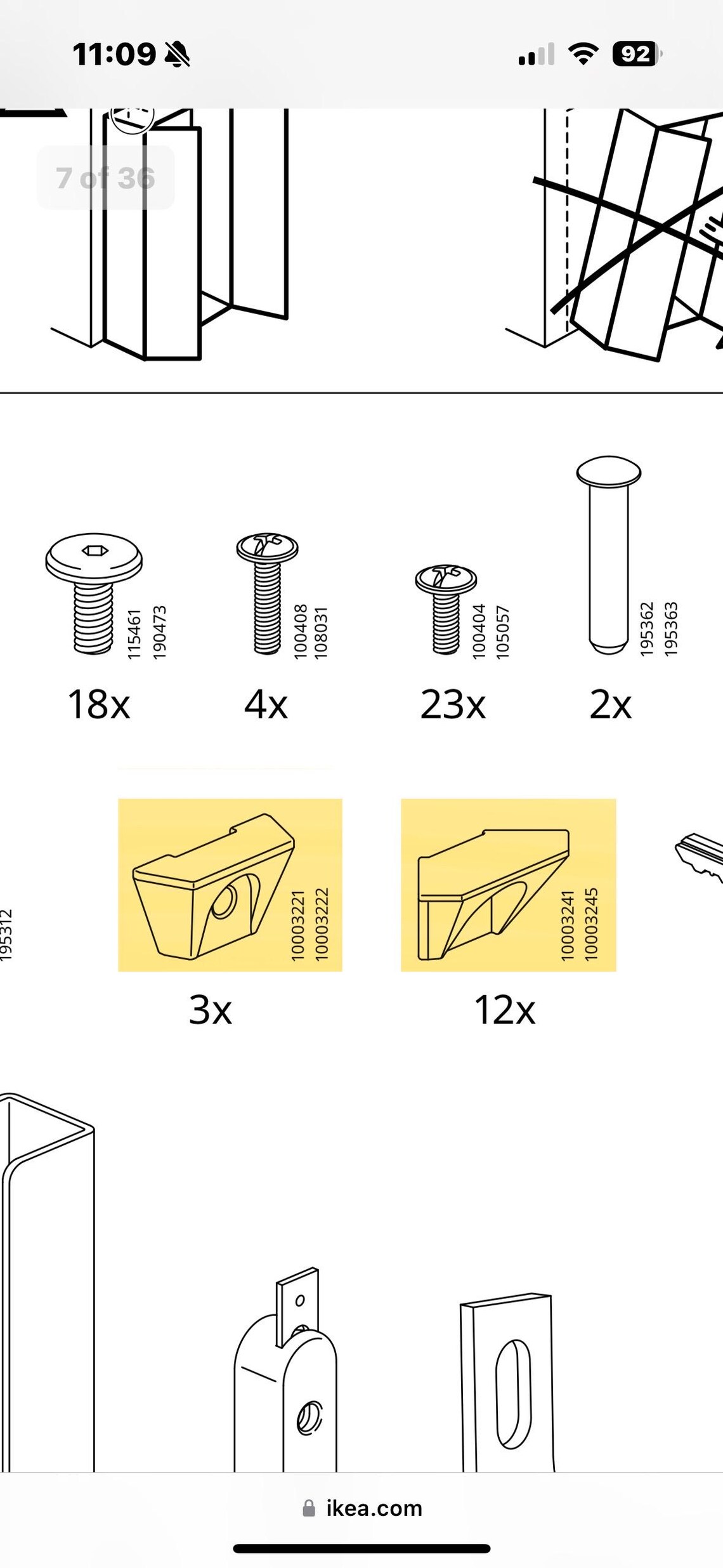 IKEA Milsbo Parts (black) Resin Etsy