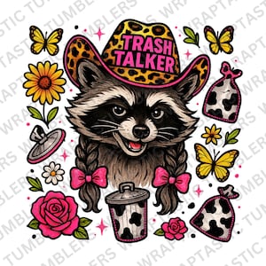 Trash Panda Raccoon PNG: Funny Sarcastic Tumbler/Shirt Design (Digital Download)