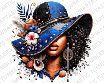 Black Woman Inspiration Quotes Black Melanin Queen Affirmations Tumbler Png Seamless 20oz Skinny Positive Affirmation Afro Png Blessed Png