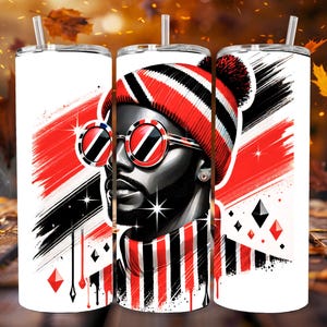 Trinidad Tobago Art Png Prints Caribbean Carnival Trini Shirt Png Trinidadian Flag Tumbler Trinidad Tumbler Wrap  20oz Skinny Island Tumbler