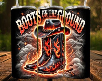 Boots on the Ground Png Where them Fans At Clack Fan Boots On The Ground Man Shirt Png Tumbler Wrap  Country Black Western Cowgirl Boots Png