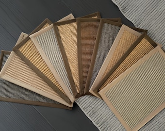 Natürliche Sisal-Katzenkratzmatte, kundenspezifischer Katzenkratzteppich, verschleißfester Katzenkratzer, Ersatzkratzer, Katzenspielzeug personalisiert