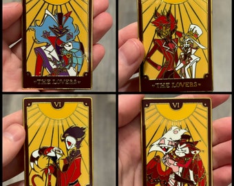 The lovers & losers Tarot pins | B and C grade
