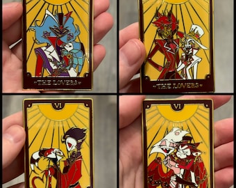 Hellaverse the lovers tarotkort DEFEKT, LÄS BESKRIVNINGEN