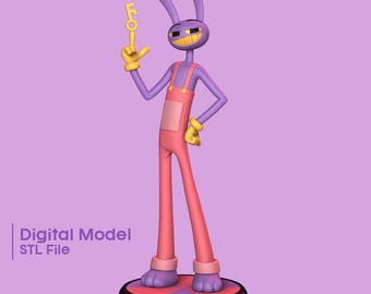 Jax The Amazing Digital Circus Modelo Digital Para Impresión 3D