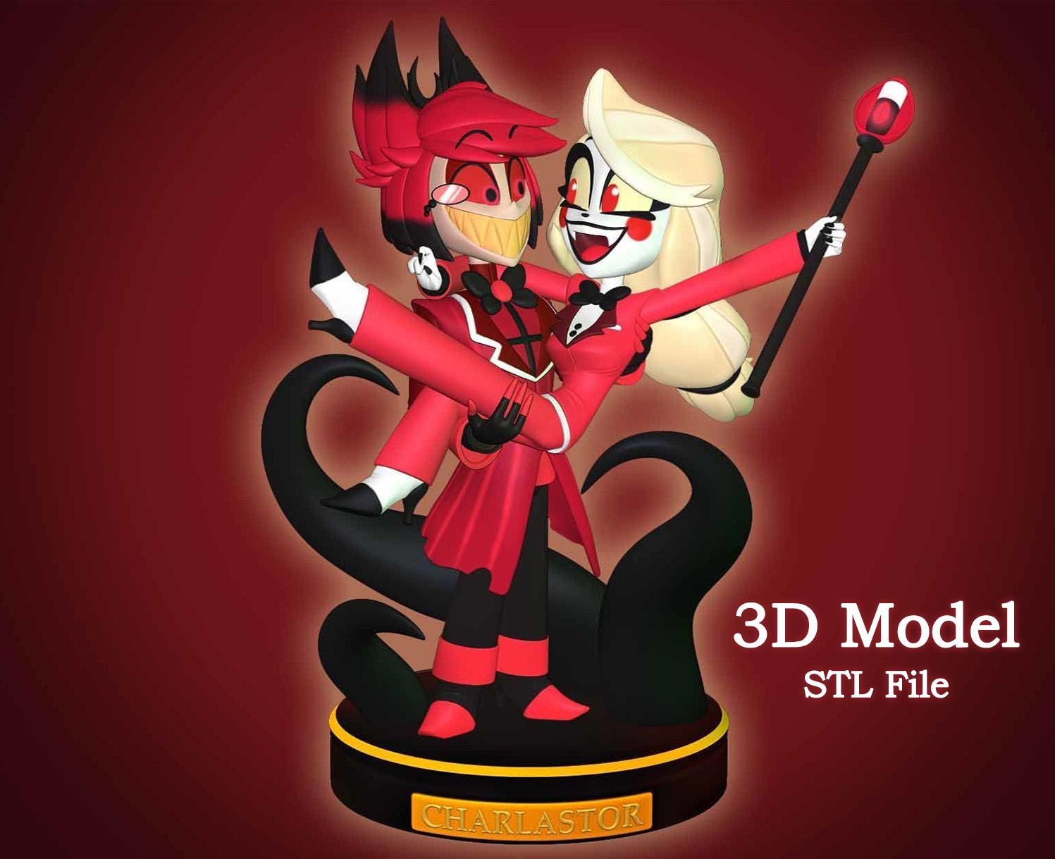 ハズビンホテル hazbin hotel アラスター バレンタイン アクキー