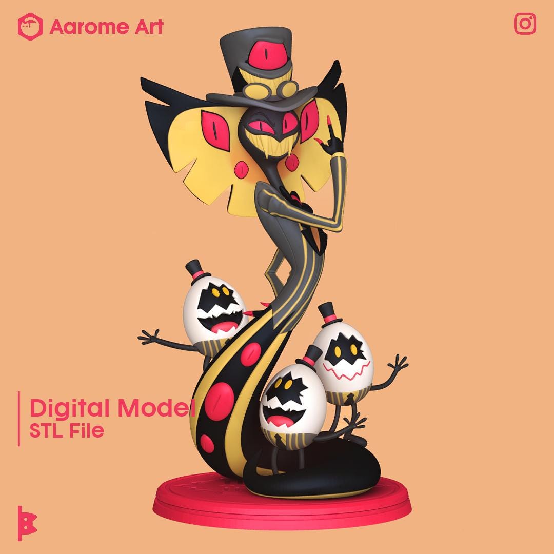 Hazbin hotel sir pentious - Etsy 日本