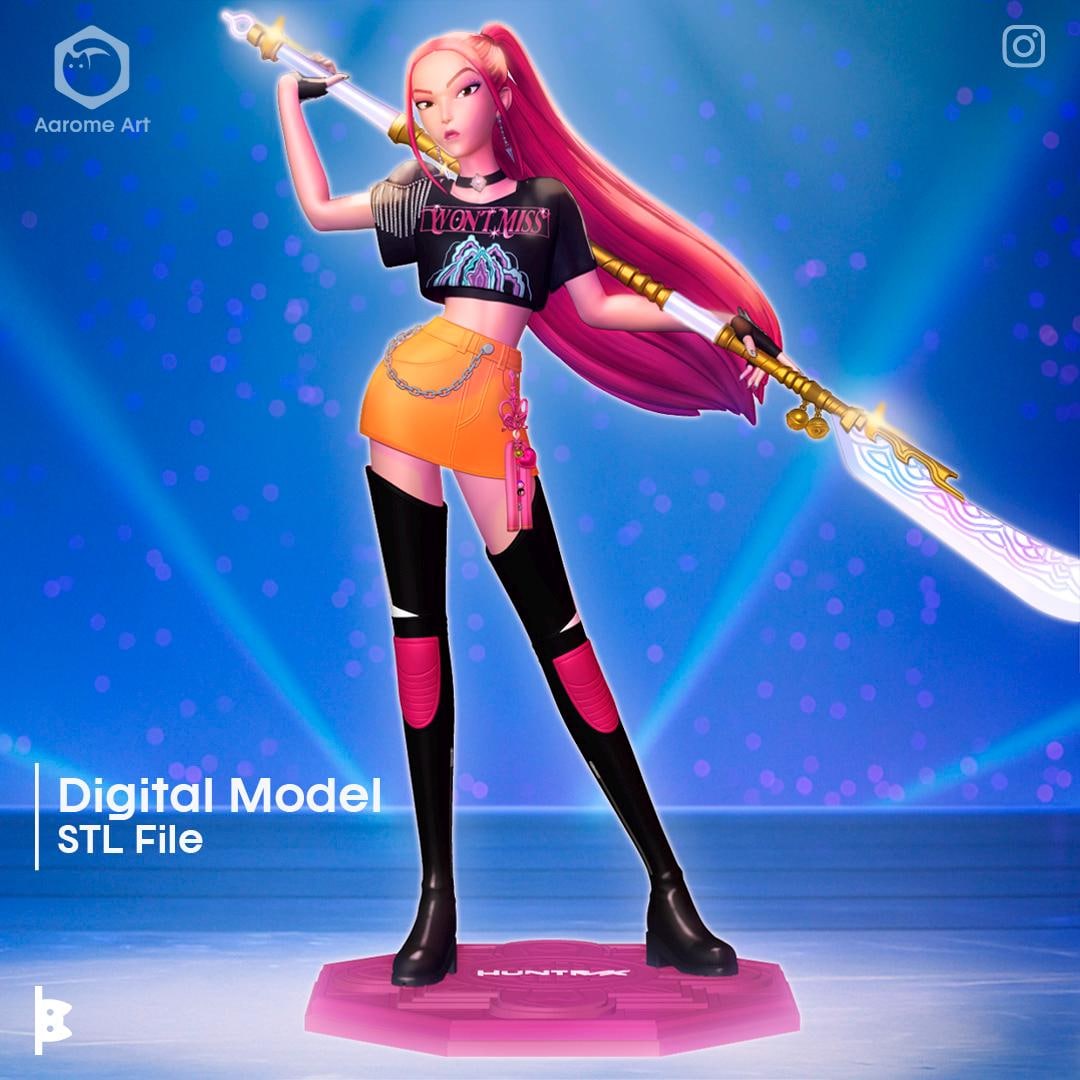 Watch Kpop Demon Hunters Digital Model for 3D Printing - Etsy