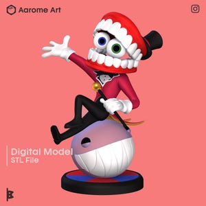 Caine The Amazing Digital Circus Digital Model for 3D Printing