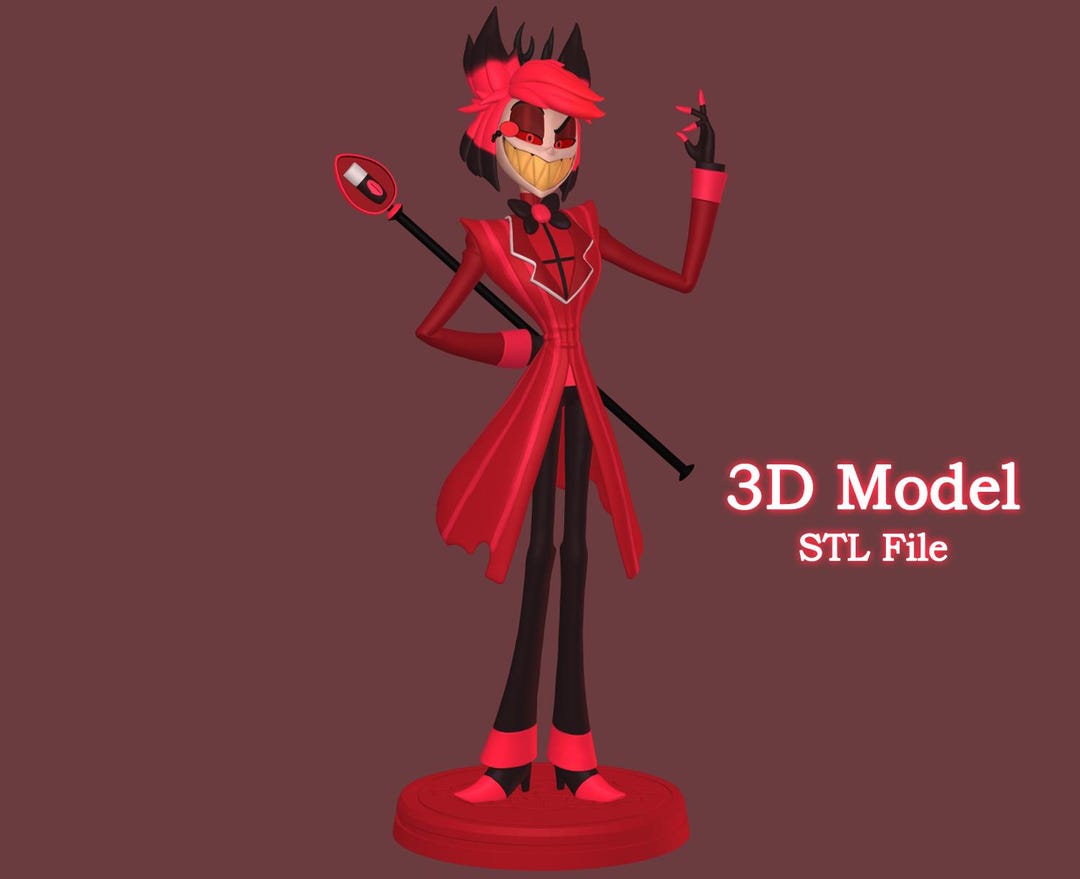 Alastor Hazbin Hotel - Etsy