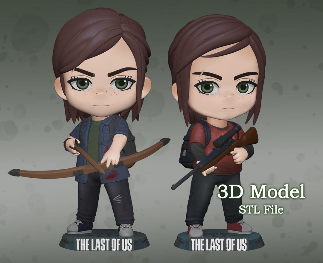 Ellie the Last of Us Digital Model for 3D Printing - Etsy