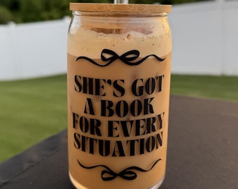 Harry Styles Lyric Glass Tumbler: Book Lover Gift