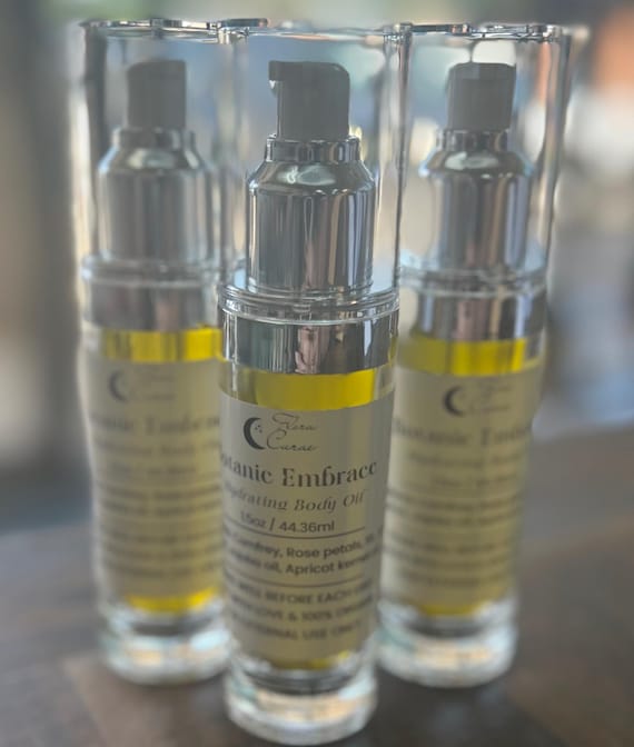 Huile corporelle Botanic Embrace | Soin nourrissant infus de plantes pour  une peau radieuse - Etsy France