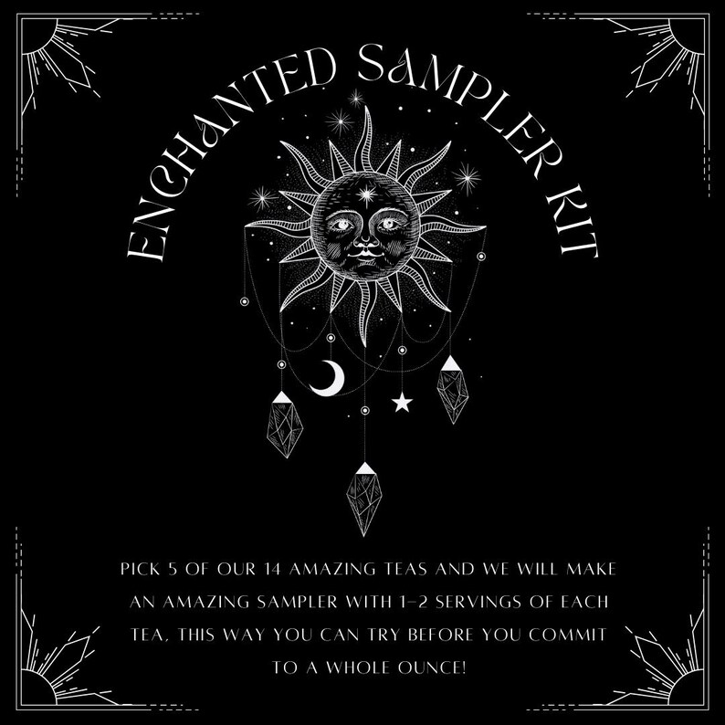 Enchanted Herbal Tea Sampler | Tisane Sampler | Build Your Own ...