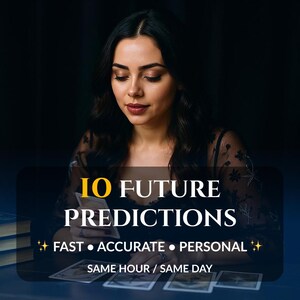 10 predicciones psíquicas para el futuro, lectura de tarot a la misma hora, visión médium rápida, lectura psíquica amorosa y profesional, pronóstico espiritual