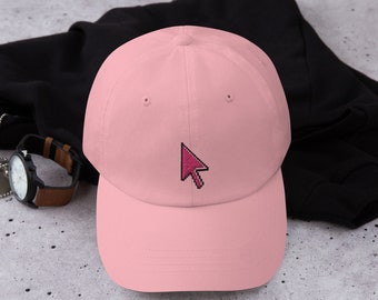 Tech Babes Cursor Icon Embroidered Baseball Hat
