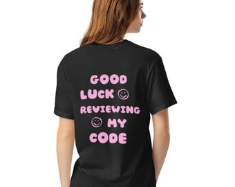 T-shirt teinté lourd unisexe
