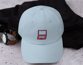 Tech Babes Laptop Icon Embroidered Baseball Hat