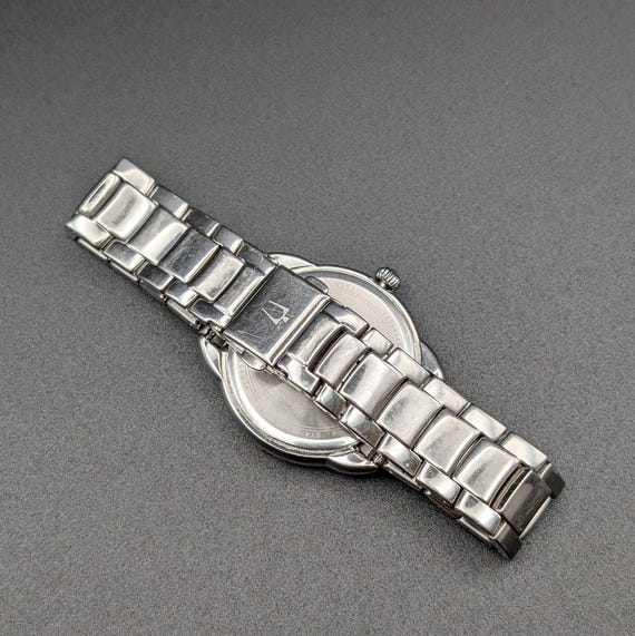 Vintage Bulova Watch: Multi-Function Day Date, Cr… - image 11