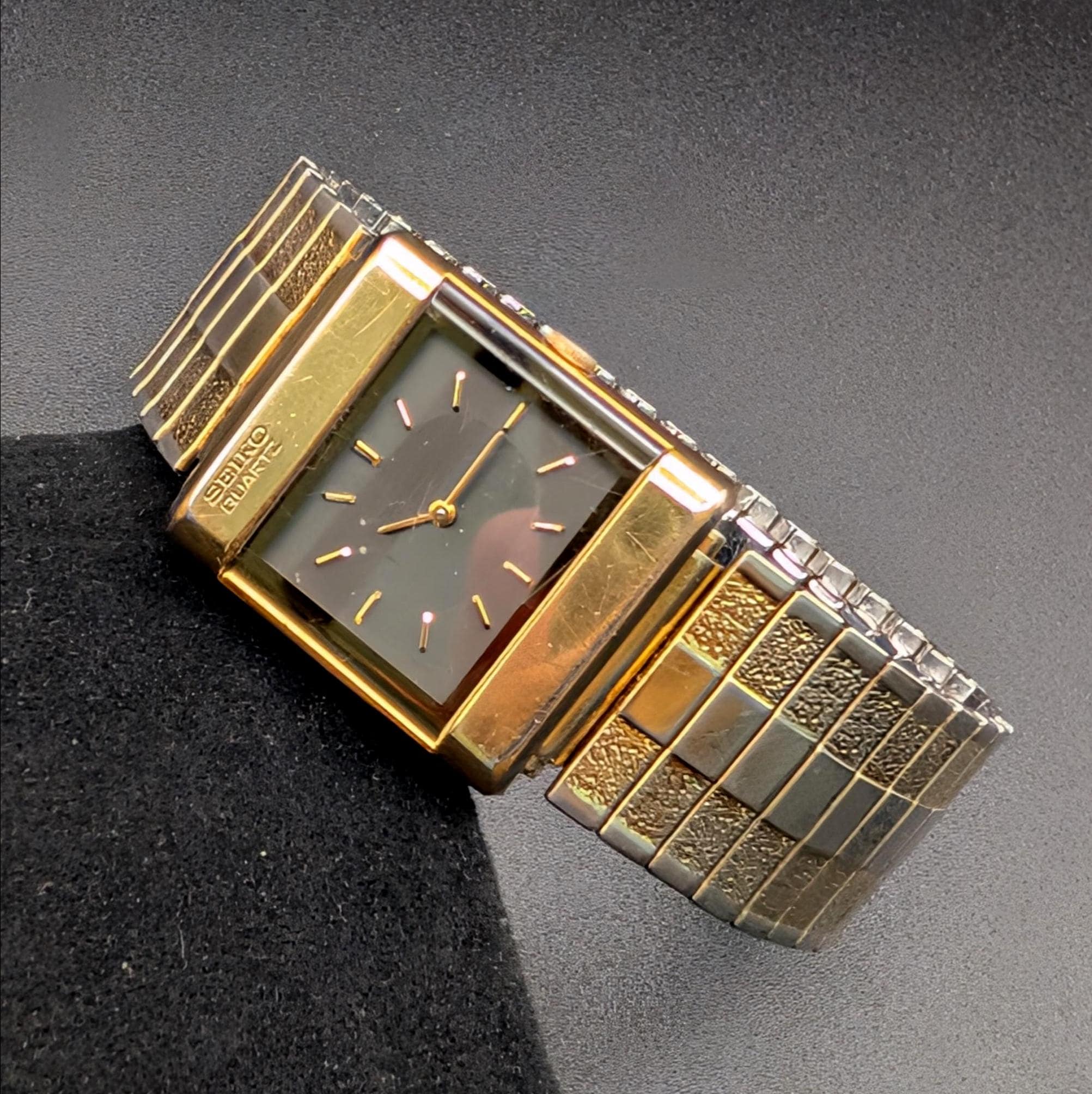 Seiko square watch men - Etsy 日本