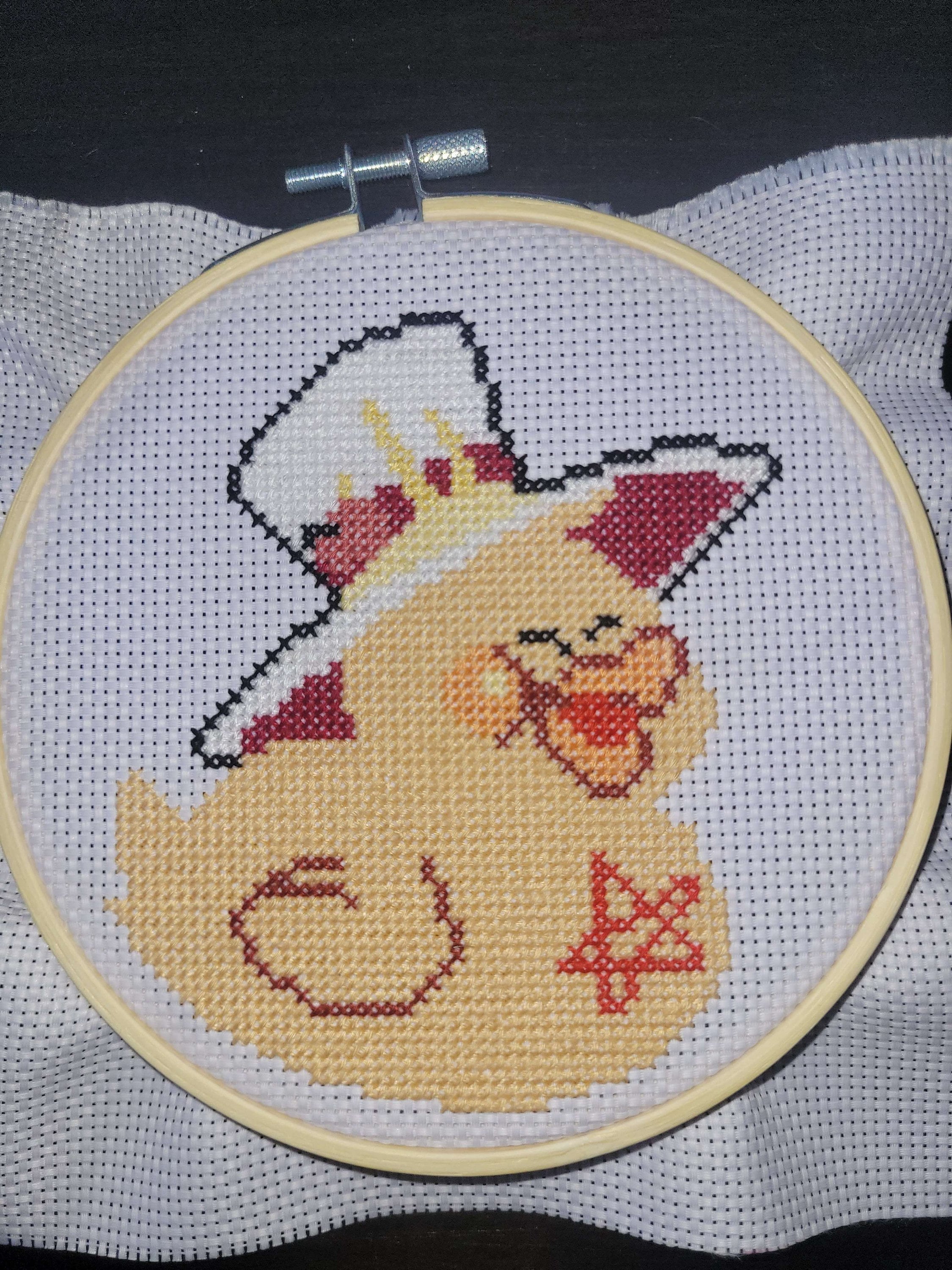 Cross Stitch Pattern - Hazbin Hotel Lucifer Duck - Etsy