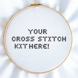 Custom Cross Stitch Kit