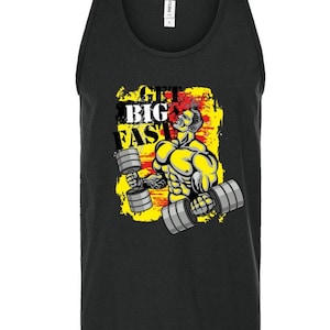 Get Big Fast Tank Top – Muscle Gymwear version 2