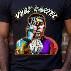 T-shirt version 2 inspiré de Vybz Kartel