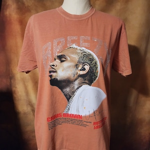 Chris Brown Breezy Rhinestone Inspired T-Shirt
