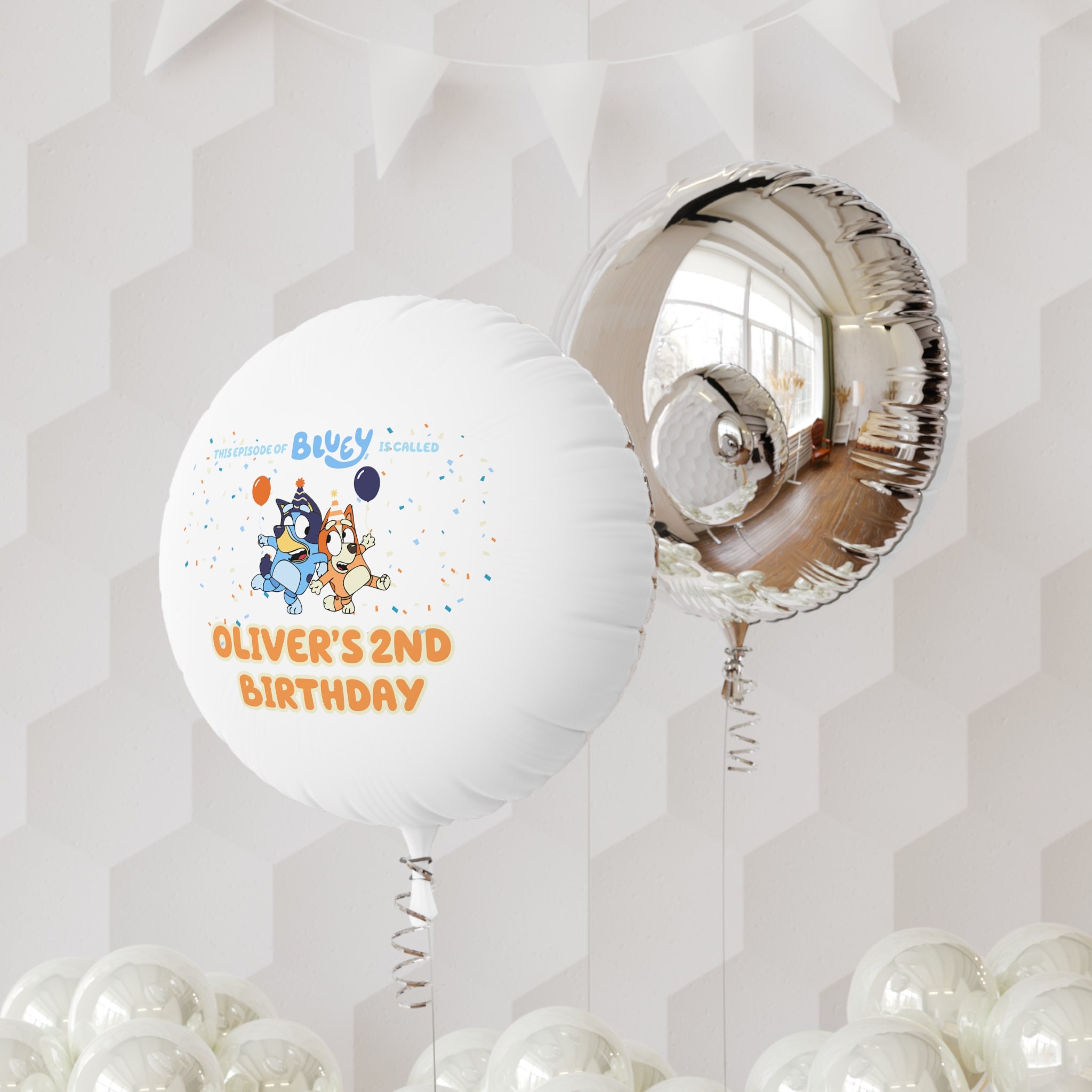 Bluey Balloon | Bluey | Birthday Balloons | Bluey Birthday Decor | Blue Dog | Birthday Party Decor |1st Birthday | Balloons |Custom Balloons