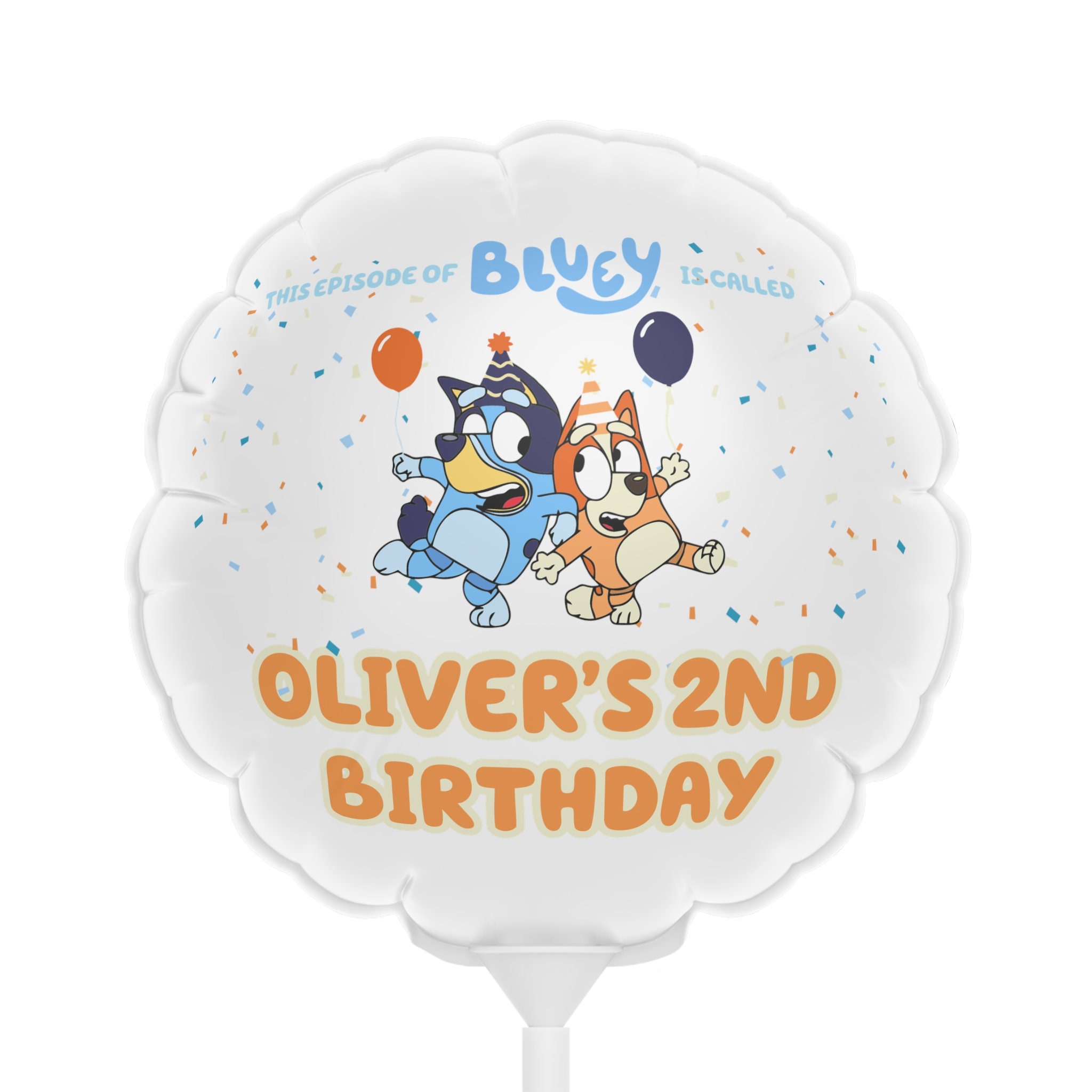 Bluey Balloon | Bluey | Birthday Balloons | Bluey Birthday Decor | Blue Dog | Birthday Party Decor |1st Birthday | Balloons |Custom Balloons
