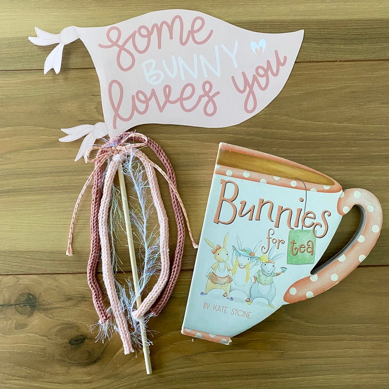 Easter Pennant Flag Printables, Easter Basket Stuffers, Easter Party ...