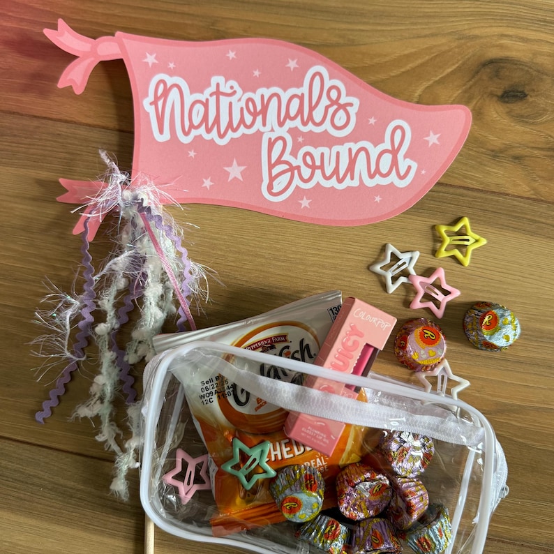 Nationals Bound Dance Competition Pennant, Printable Dance Competition ...