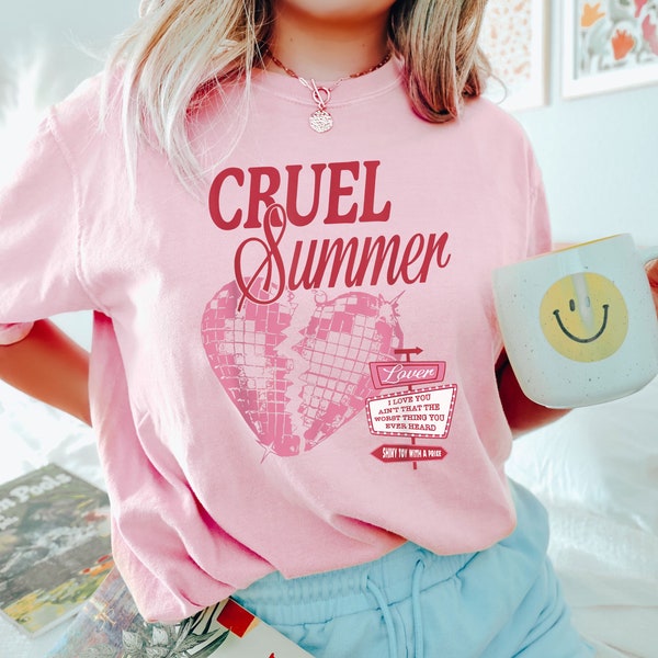 Comfort Colors® Swiftie Shirt, Cruel Summer Shirt, Lover Sweatshirt, Retro Swiftie Shirt, Swift Lyric Shirt, Swiftie Shirt, Gift Under 20