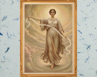 Sieben Schwestern, Plejaden, Kreuzstichvorlage, PDF-Muster, digitaler Download