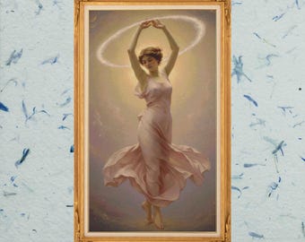 Sieben Schwestern, Plejaden, Kreuzstichvorlage, PDF-Muster, digitaler Download