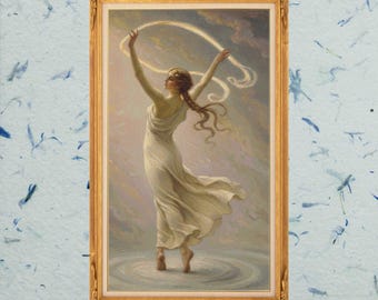 Sieben Schwestern, Plejaden, Kreuzstichvorlage, PDF-Muster, digitaler Download