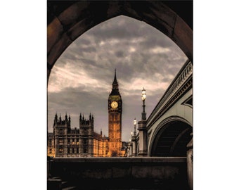 Big ben, this is a full coverage cross stitch chart that is compatible with Pattern Keeper.