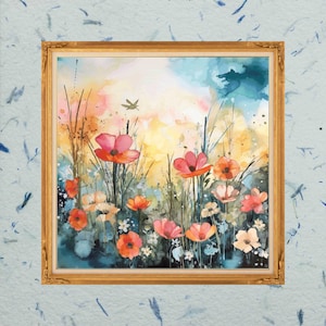 Lentebloemen. Dit is een getelde kruissteekkaart met volledige dekking die compatibel is met Pattern Keeper. Digitaal product direct downloaden.