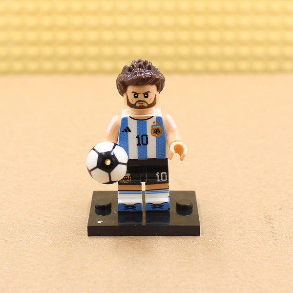 Custom made Argentina Soccer Player Lionel Messi