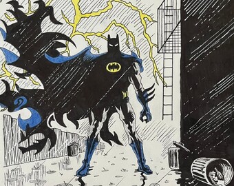 Batman Comic Drawing