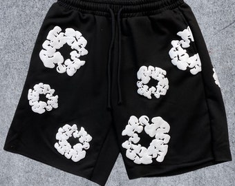Cotton Shorts Denim Tears | Cotton Wreath Shorts | Hypebeast Style | Streetwear Summer 2024